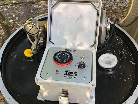 A mosquito misting system